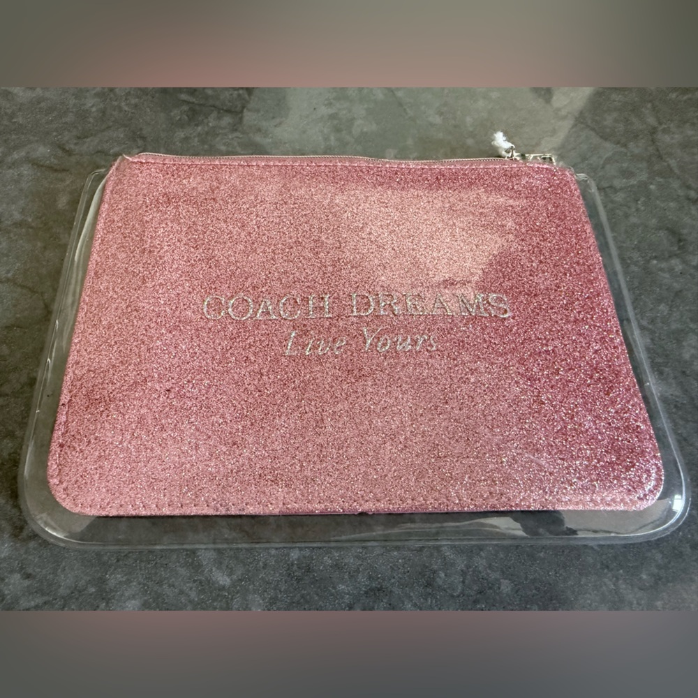 Coach cosmetic bag